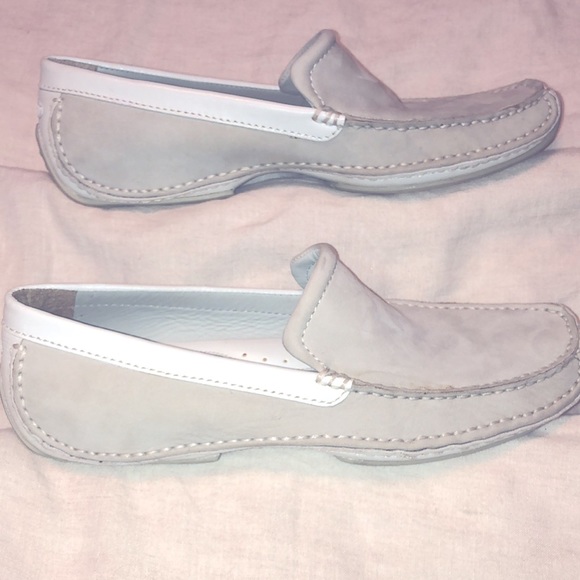 H.S Trask 100% Leather& Suede Driving Mocs - Picture 3 of 7